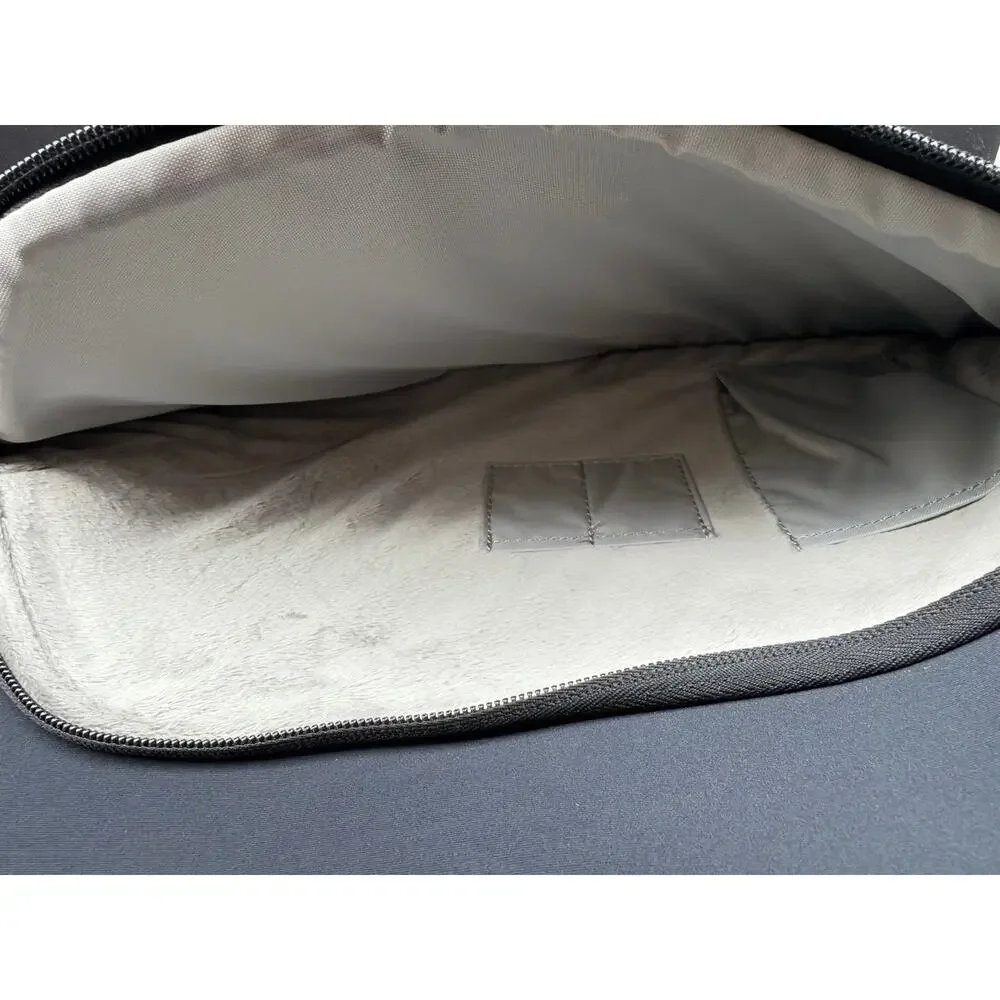 Brenthaven Laptop Sleeve Case Gray Padded Zipper MacBook Tablet 14.75